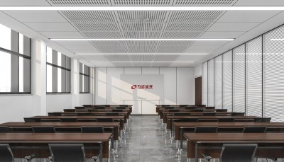 现代风格会议室3D模型下载